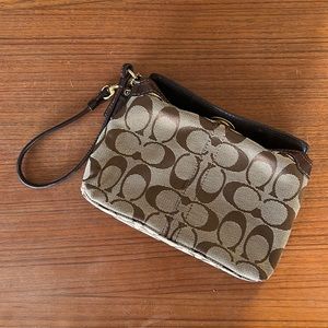 Coach wristlet